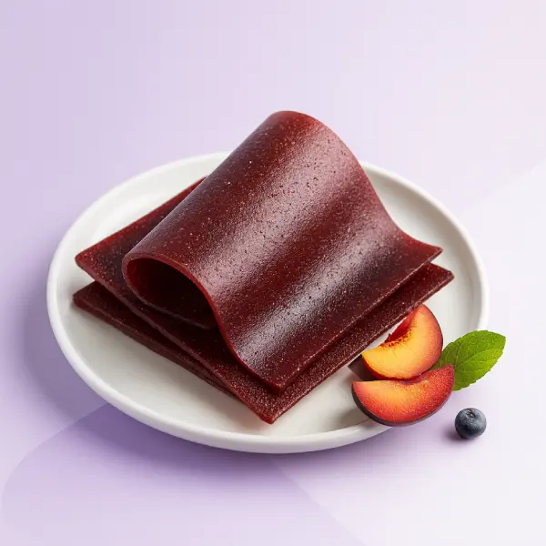 Plum Fruit Leather Sheet